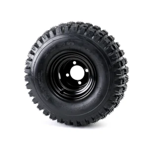 DURO POWER TRAIL BLACK STEEL GOLF CART WHEEL